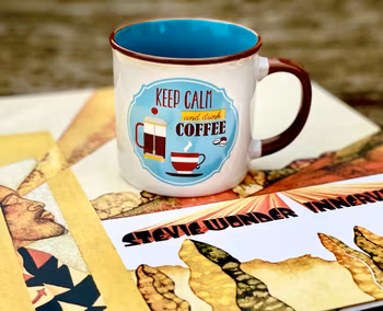 Kaffemugg retro ”STEVIE”