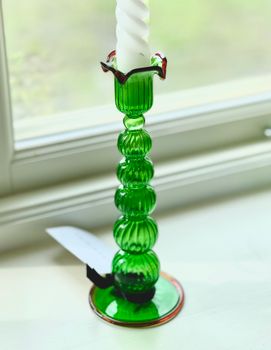 Ljusstake i glas från anna+nina