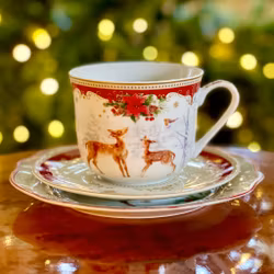 Desserttallrik ”Christmas melody”