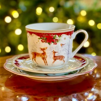 Desserttallrik ”Christmas melody”