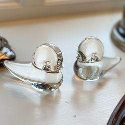Tre fåglar av glas