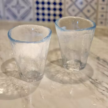 Två ”Mine” tumblerglas Ulrika Hydman Vallien