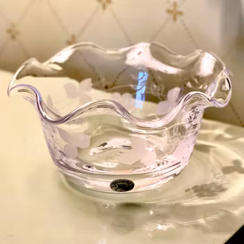 Glasskål Reijmyre glasbruk