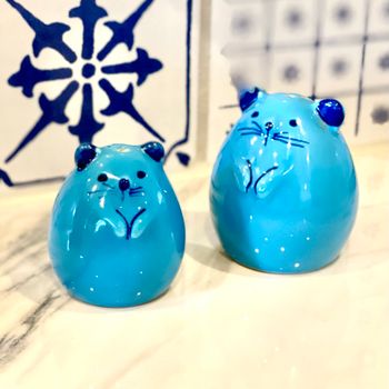 Salt- och pepparströare möss Guldkroken Märta Grunditz