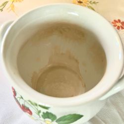 Krus med jordgubbar Portmeirion Pottery England
