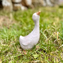”Mårten gås” handgjord figurin