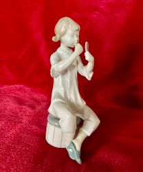 Figurin GDR nr 14 Flicka som speglar sig