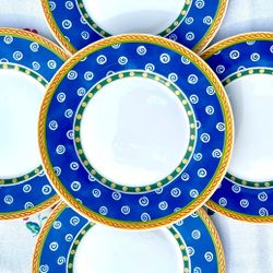 5 förrätts-/salladstallrikar ”Twist Cleá” Villeroy & Boch