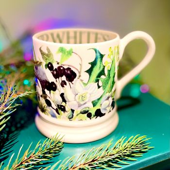 Porslinsmugg Emma Bridgewater ”Winter Whites” NOS