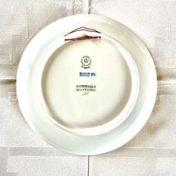 Jultallrik 1987 Royal Copenhagen ”Vinterfugle”