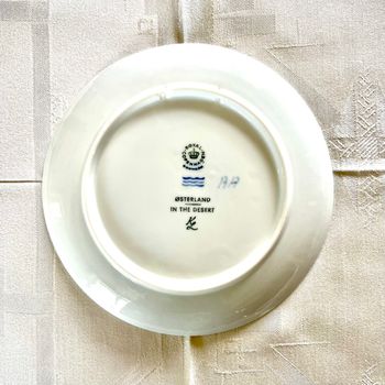 Jultallrik 1972 Royal Copenhagen ”Østerland”