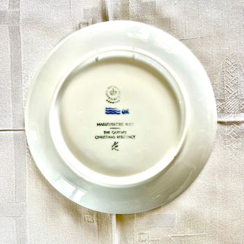 Jultallrik 1975 Royal Copenhagen ”Marselisborg slot”