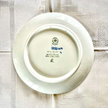 Jultallrik 1973 Royal Copenhagen ”Hjem til jul”