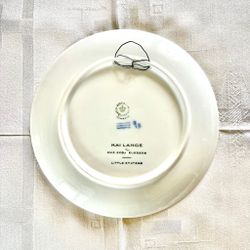 Jultallrik 1965 Royal Copenhagen ”Små skøjteløpere”