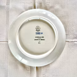 Jultallrik 1977 Royal Copenhagen ”Immervad bro”