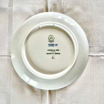 Jultallrik 1977 Royal Copenhagen ”Immervad bro”