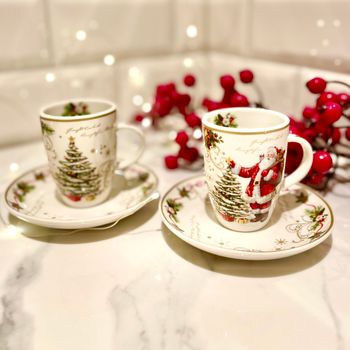 Espressokoppar ”Magic Christmas” set med 2