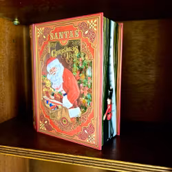 Bokburk ”Santa’s Christmas list”