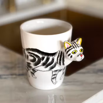 Mugg/vas katt