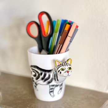 Mugg/vas katt