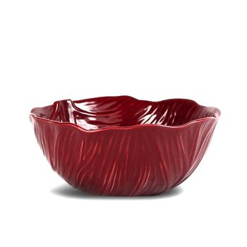 Skål ”Veggie” vinröd
