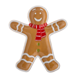 Fat av porslin Pepparkaksgubbe