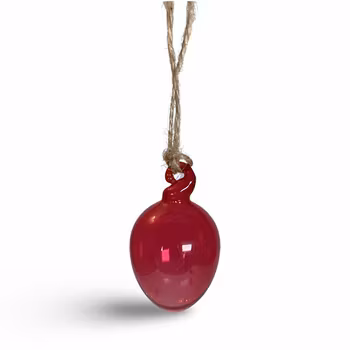 Påskdekoration glas rosa
