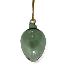 Påskdekoration glas grönt