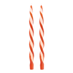 2-pack snurrat ljus RÖD