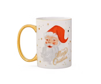 Mugg Winking Santa Claus