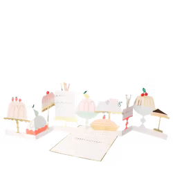 Kort födelsedag tårtor