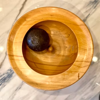 Senapskula med skål