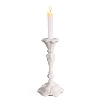 Ljusstake Lejonhjärta Mikaela Willers ljusgrå