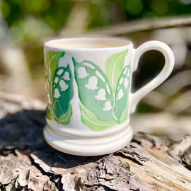 Mugg Emma Bridgewater ”Liljekonvalj” 2:a sortering