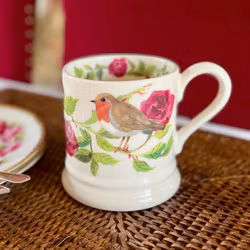 Mugg Emma Bridgewater ”Robin Rose” 2:a sortering