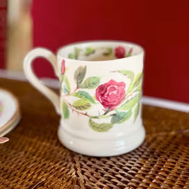 Mugg Emma Bridgewater ”Robin Rose” 2:a sortering