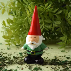 Tomte av glas