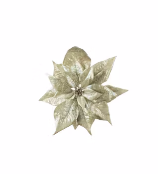 Julstjärna med clips metallic