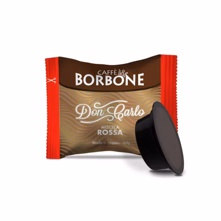 100 st kaffekapslar - Borbone Don Carlo, Miscela Rossa
