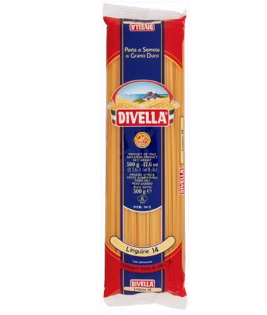DIVELLA PASTA DI SEMOLA LINGUINE N.14 500 GR