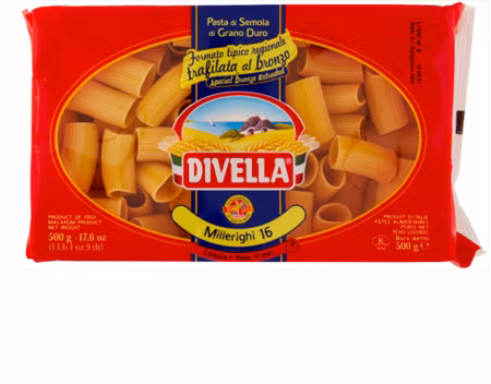 DIVELLA FORMATI SPECIALI PACCHERI RIGATI 500 GR