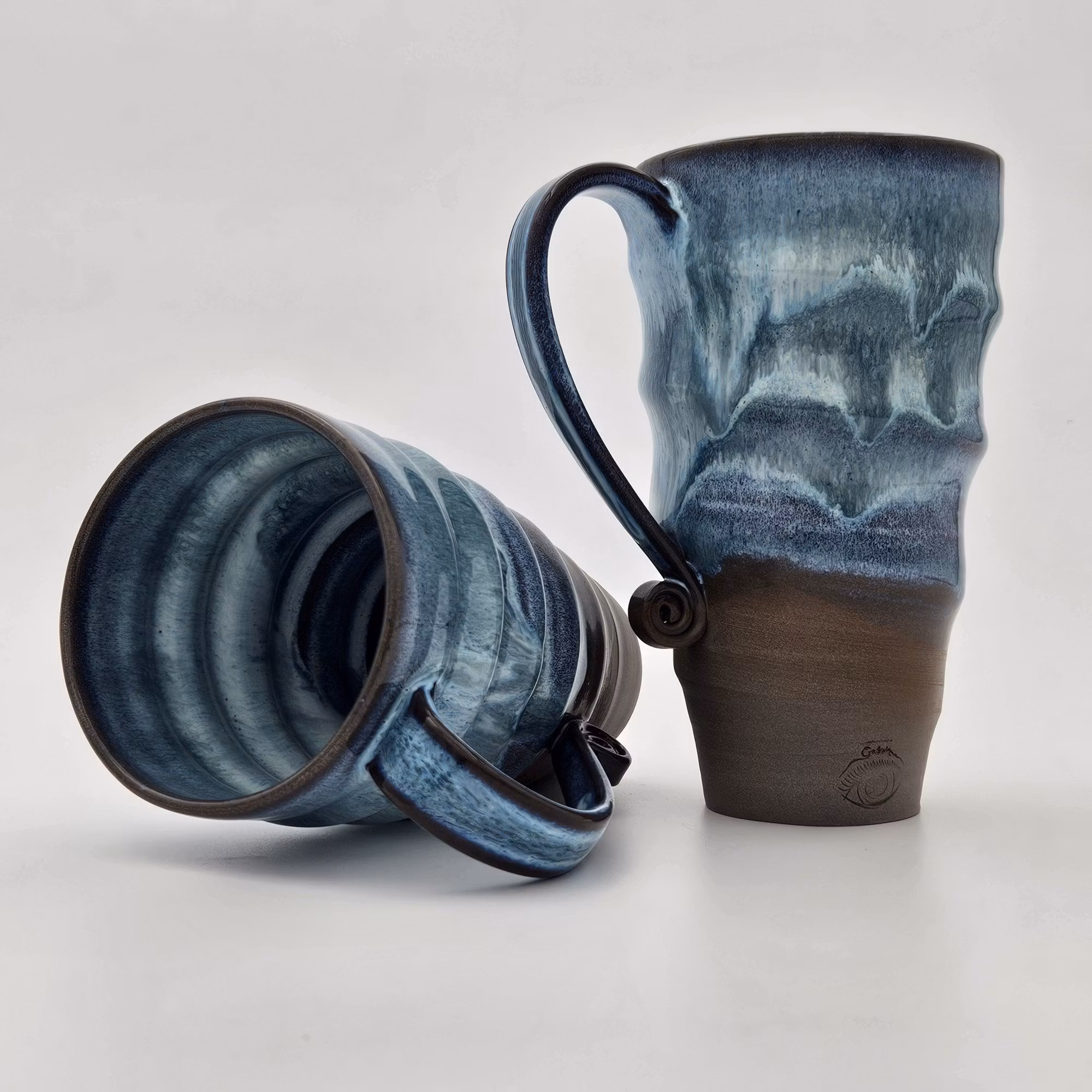 Öl- och lattemuggar - Gröna Ögat Keramik