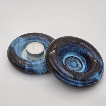 Ljushållare, 12 cm, Vit