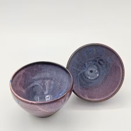 Små frukost-/uppläggningsskålar, 10 cm, Lila