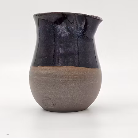 Mjölkkanna, 12 cm, Mörkbrun