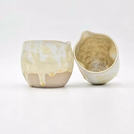 Mjölkkanna, 9 cm, Titan Kristallglasyr