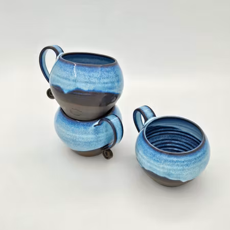 Kaffekopp, ca 3 dl, Vit