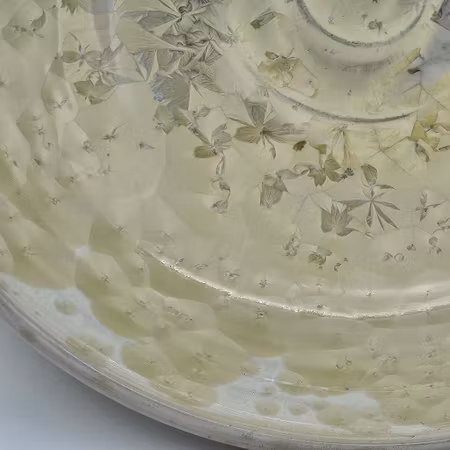 Skål, 23 cm, Titan kristallglasyr