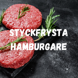 Styckfrysta hamburgare