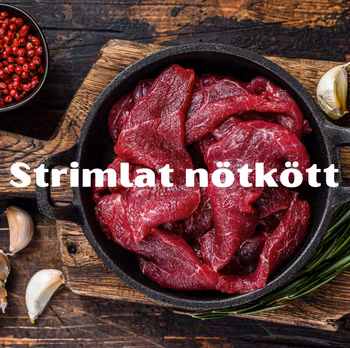 Strimlat nötkött